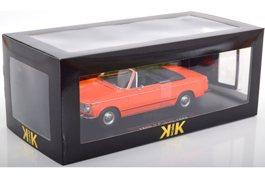 BMW 1600-2 Cabrio 1968 orange | KK-Scale | 1:18