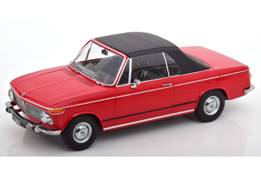 BMW 2002 Cabrio 1968 rot | KK-Scale | 1:18