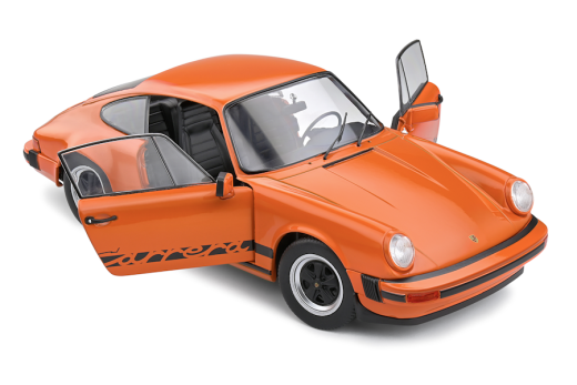 Porsche 911 3,0 Carrera 1977 gulf orange | Solido | 1:18