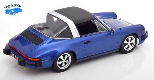 Porsche 911 Carrera 3.0 Targa 1977 blaumetallic KK-Scale 1:18