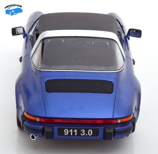 Porsche 911 Carrera 3.0 Targa 1977 blaumetallic KK-Scale 1:18