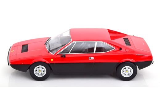 Ferrari 208 GT4 1975 rot/mattschwarz | KK-Scale | 1:18