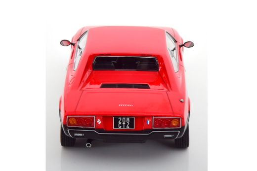 Ferrari 208 GT4 1975 rot/mattschwarz | KK-Scale | 1:18