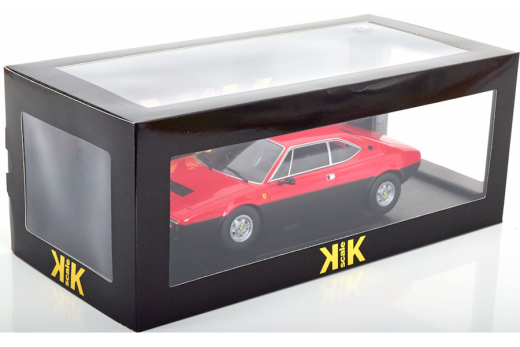 Ferrari 208 GT4 1975 rot/mattschwarz | KK-Scale | 1:18