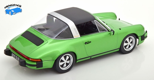 Porsche 911 Carrera 3.0 Targa 1977 grünmetallic KK-Scale 1:18