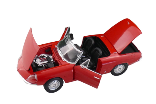 Alfa Romeo 1600 Duetto Spider 1966 - rot | Touring Model Cars | 1:18