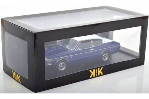 Ford Taunus GXL Coupe mit Vinyldach 1971 dunkelblau/weiß | KK-Scale | 1:18