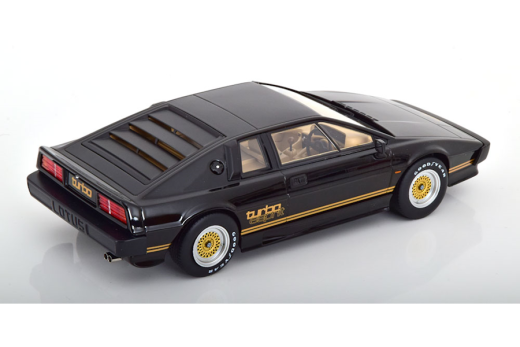 Lotus Esprit Turbo 1981 schwarz/gold | KK-Scale | 1:18