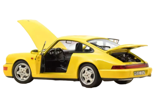 Porsche 911 Carrera 4 1992 gelb | Norev | 1:18