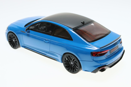 AUDI RS 5 COUPE turbo blue GT Spirit 1:18