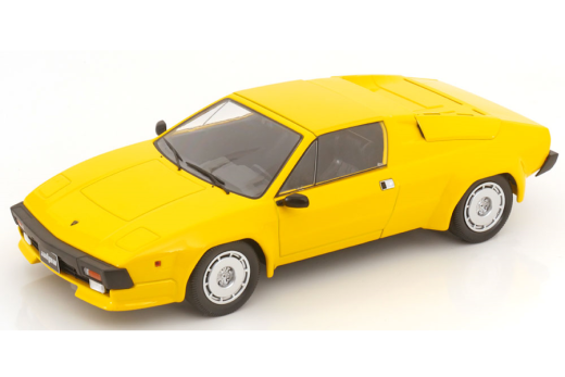 Lamborghini Jalpa 3500 mit abnehmbarem Hardtop 1982 gelb | KK-Scale | 1:18