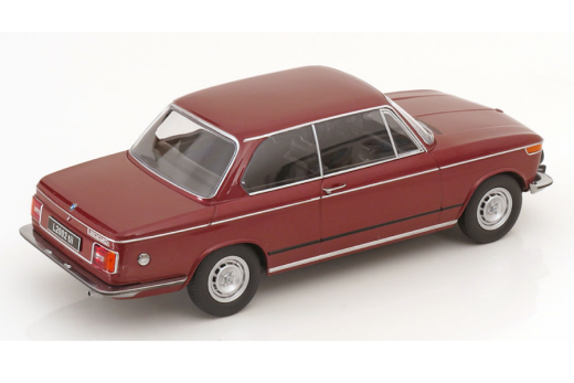BMW L2002 tii 2.Serie 1974 dunkelrot-metallic | KK-Scale | 1:18