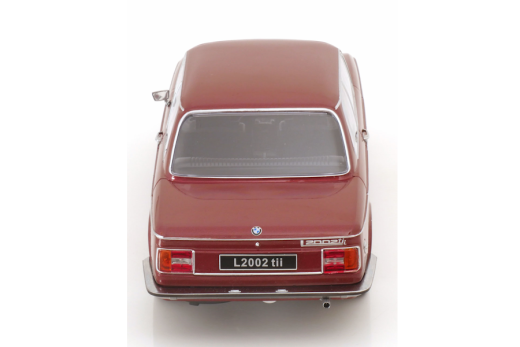 BMW L2002 tii 2.Serie 1974 dunkelrot-metallic | KK-Scale | 1:18