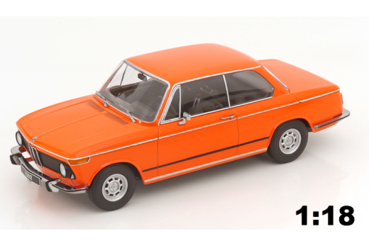 BMW 1502 2.Serie 1974 orange | KK-Scale | 1:18