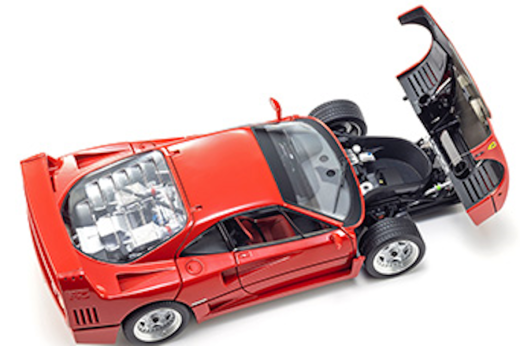 Ferrari F40 1987 red | Kyosho | 1:18