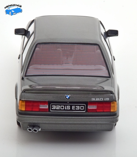 BMW 320iS E30 Italo M3 1989 graumetallic KK-Scale 1:18