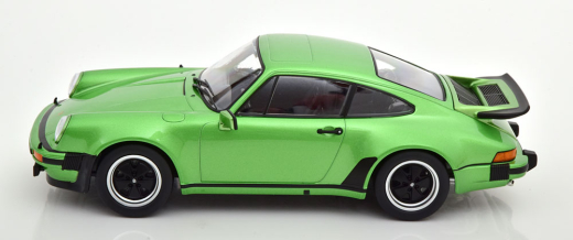 Porsche 911 (930) Turbo 3.0 grünmetallic KK-Scale 1:18
