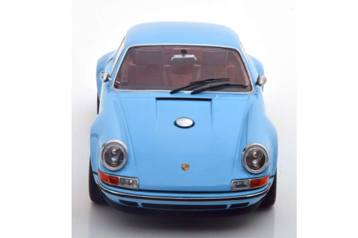 Singer Porsche 911 Coupe hellblau/orange | KK-Scale | 1:18