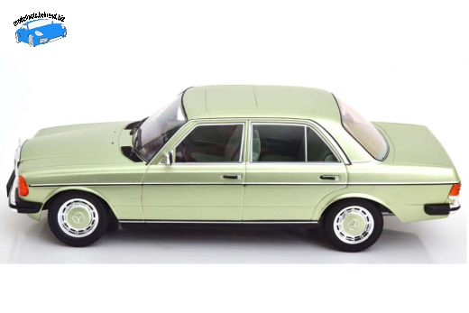 Mercedes 280E W123 1977 hellgrün-metallic KK-Scale 1:18