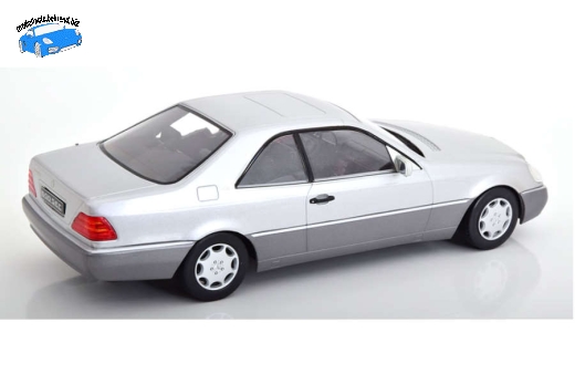 Mercedes 600 SEC C140 1992 silber KK-Scale 1:18