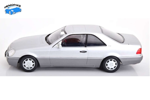 Mercedes 600 SEC C140 1992 silber KK-Scale 1:18