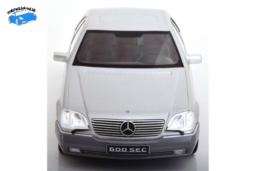 Mercedes 600 SEC C140 1992 silber KK-Scale 1:18