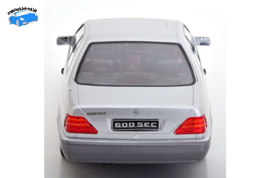 Mercedes 600 SEC C140 1992 silber KK-Scale 1:18