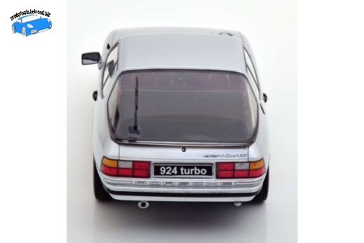 Porsche 924 Turbo 1986 silber KK-Scale 1:18