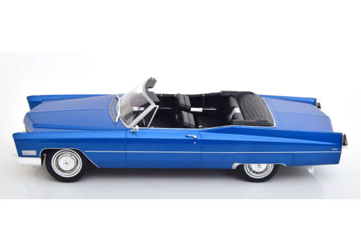 Cadillac DeVille Convertible 1967 blaumetallic | KK-Scale | 1:18