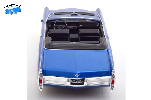 Cadillac DeVille Convertible 1967 blaumetallic | KK-Scale | 1:18