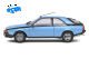 Renault Fuego GTS blau | Solido | 1:18