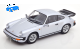 Porsche 911 Carrera 3.2 Coupe mit Spoiler 250.000. 911er 1988 silbergrau | KK-Scale | 1:18