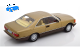 Mercedes 500 SEC C126 1987 goldmetallic | KK-Scale | 1:18