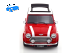 Mini Cooper Sunroof LHD 1997 rot / weiß | KK-Scale | 1:12