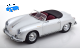 Porsche 356 A Speedster 1955 silber | KK-Scale | 1:12