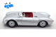 Porsche 550A Spyder 1956 silber | KK-Scale | 1:12