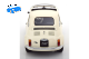 Fiat 500 F Custom 1968 creme | KK-Scale | 1:12