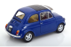 Fiat 500 F Custom 1968 dunkelblau | KK-Scale | 1:12