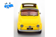 Fiat 500 F Custom 1968 gelb | KK-Scale | 1:12