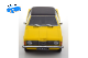 Ford Taunus L mit Vinyldach 1971 gelb/mattschwarz | KK-Scale | 1:18