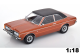 Ford Taunus GXL Limousine mit Vinyldach 1971 braunmetallic/mattschwarz | KK-Scale | 1:18