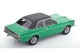 Ford Taunus GXL Limousine mit Vinyldach 1971 grün/mattschwarz | KK-Scale | 1:18