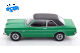 Ford Taunus GXL Limousine mit Vinyldach 1971 grün/mattschwarz | KK-Scale | 1:18