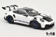 Porsche 911 GT3 RS m/Weissach Pack 2022 Weiß/Indigo-Blau | Norev | 1:18