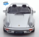 Porsche 911 Speedster silber KK-Scale 1:18