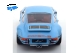 Singer Porsche 911 Coupe hellblau/orange | KK-Scale | 1:18