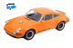 Singer Porsche 911 Coupe orange | KK-Scale | 1:18