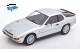 Porsche 924 Turbo 1986 silber KK-Scale 1:18