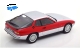 Porsche 924 Turbo 1986 silber/rot KK-Scale 1:18