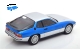 Porsche 924 Turbo 1986 silber/blaumetallic KK-Scale 1:18
